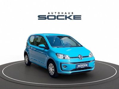 Gebraucht VW up! move up! 60 PS (44 kW) 2016 Blau Kleinwagen