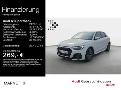 Brugt Audi A1 S-Line 95 HK (69 kW) 2023 Hvid SUV