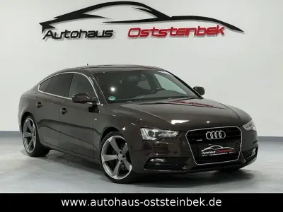 Gebraucht Audi A5 Sportback S-Line 245 PS (180 kW) 2014 Braun Kleinwagen