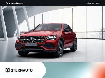 Usata Mercedes GLC300 AMG line 258 CV (189 kW) 2019 Rosso Coupé