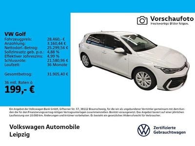 Gebraucht VW Golf VIII R-line 150 PS (110 kW) 2025 Weiß Limousine