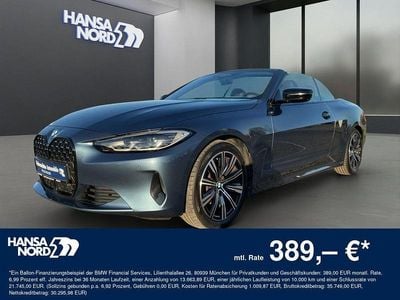 Blau Gebraucht 2023 BMW 420 Sport Line Cabrio | 42.950 € (Fairer Preis)