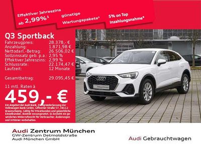 Ibisweiß Gebraucht 2022 Audi Q3 SUV | 27.848 € (Guter Preis)