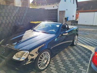 Gebraucht Mercedes SLK320 Edition 218 PS (160 kW) 2001 Schwarz Cabrio