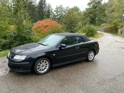 Gebraucht Saab 9-3 Cabriolet Linear 150 PS (110 kW) 2007 Schwarz Cabrio