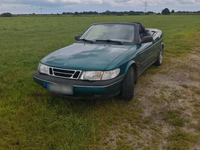 Gebraucht Saab 900 Cabriolet 150 PS (110 kW) 1995 Grün Cabrio