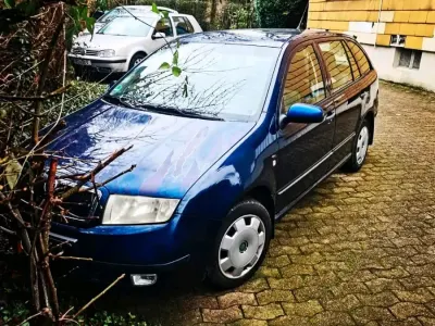 Gebraucht Skoda Fabia 65 PS (47 kW) 2002 Blau Kombi