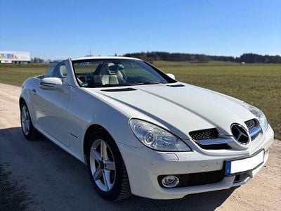 Usata Mercedes SLK200 184 CV (135 kW) 2008 Bianco Cabrio