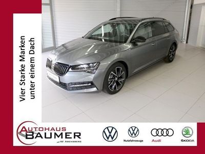 gebraucht Skoda Superb Combi Sportline 2.0 TSI Navi AHK Alu 18 LED