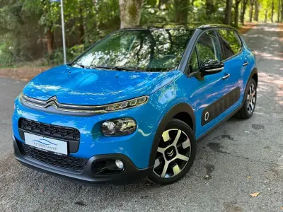 Gebraucht Citroën C3 Shine 110 PS (80 kW) 2019 Blau Kleinwagen