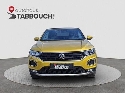 Gebraucht VW T-Roc Cabriolet 150 PS (110 kW) 2020 Gelb Cabrio