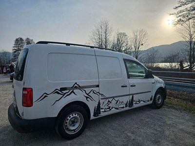 Gebraucht VW Caddy Maxi 102 PS (75 kW) 2017 Weiß Van / Kleinbus