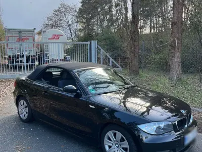 Gebraucht BMW 118 Cabriolet 143 PS (105 kW) 2008 Schwarz Cabrio
