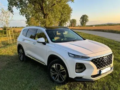 Gebraucht Hyundai Santa Fe Premium 200 PS (147 kW) 2020 Weiß SUV