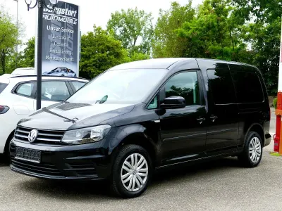 Gebraucht VW Caddy Maxi 131 PS (96 kW) 2020 Schwarz Van / Kleinbus