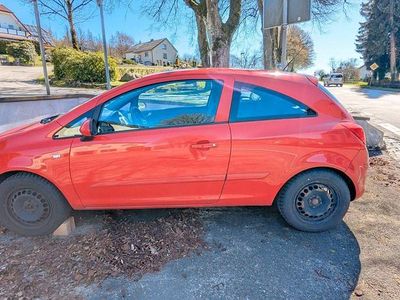 Gebraucht Opel Corsa 80 PS (58 kW) 2007 Rot Kleinwagen