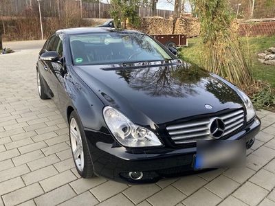 gebraucht Mercedes CLS350 Volleder Schwarz