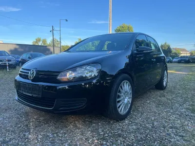 Gebraucht VW Golf VI 80 PS (58 kW) 2009 Schwarz Kleinwagen