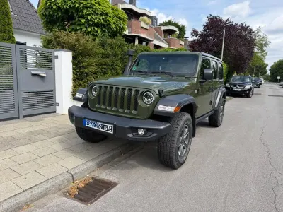 Gebraucht Jeep Wrangler Rubicon 272 PS (200 kW) 2021 Grün SUV