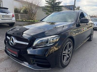 Usata Mercedes C220 AMG line 194 CV (142 kW) 2019 Nero Berlina