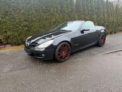 Usata Mercedes SLK200 163 CV (119 kW) 2003 Nero Cabrio