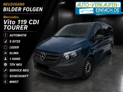 Gebraucht Mercedes Vito 190 PS (139 kW) 2017 Blau Van