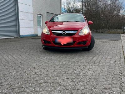 Gebraucht Opel Corsa 80 PS (58 kW) 2007 Rot Kleinwagen