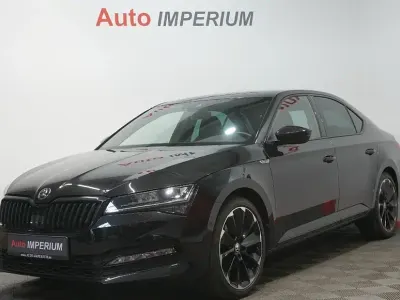 Gebraucht Skoda Superb SportLine 200 PS (147 kW) 2023 Cerna magic/black magic Limousine