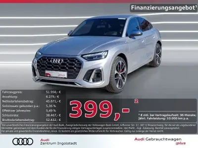 Gebraucht Audi SQ5 Sportback Ambiente 341 PS (250 kW) 2023 Silber metallic SUV