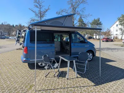 Gebraucht VW California California 204 PS (150 kW) 2018 Blau Van
