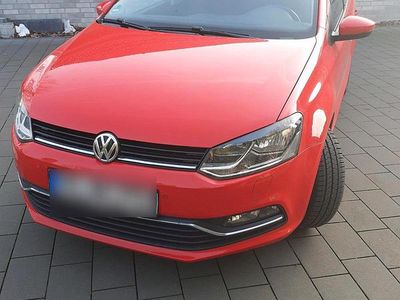 Gebraucht VW Polo Allstar 75 PS (55 kW) 2016 Rot Kleinwagen