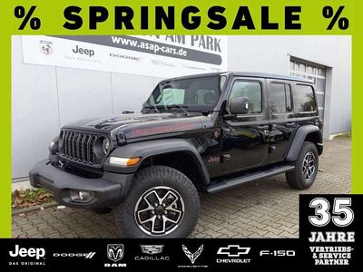 Gebraucht Jeep Wrangler Rubicon 272 PS (200 kW) 2024 Schwarz SUV