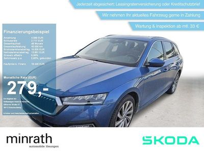 Gebraucht Skoda Octavia First Edition 150 PS (110 kW) 2020 Blau Kombi