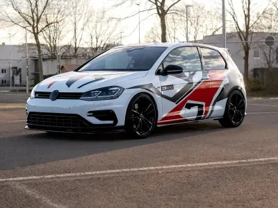 Gebraucht VW Golf VII R 310 PS (228 kW) 2018 Weiß Coupé