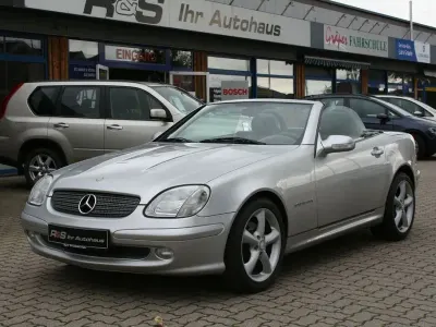 Gebraucht Mercedes SLK200 163 PS (119 kW) 2001 Silber Cabrio