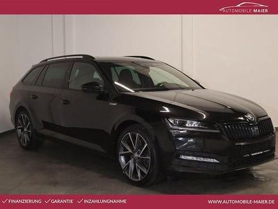 Schwarzmagic perleffekt Gebraucht 2022 Skoda Superb SportLine Kombi | 25.700 € (Guter Preis)