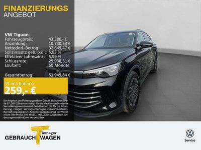 Neu VW Tiguan Elegance 150 PS (110 kW) 2026 Grau SUV