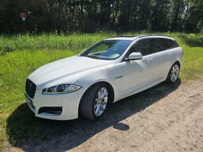 Gebraucht Jaguar XF Sportbrake 200 PS (147 kW) 2014 Weiß Kombi