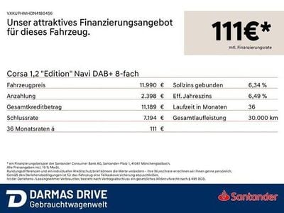 Gebraucht Opel Corsa Edition 75 PS (55 kW) 2022 Silber Kleinwagen