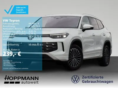 Gebraucht VW Tayron Elegance 272 PS (200 kW) 2025 Oryxweiß perlmutteffekt SUV