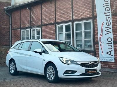 Używany Opel Astra 136 KM (100 kW) 2019 Biały Kombi