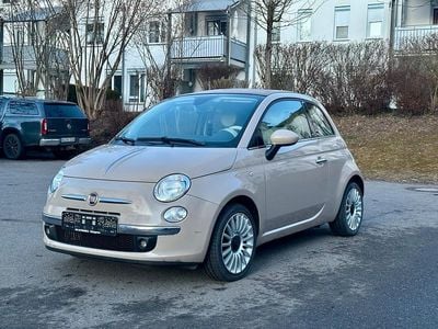 Beige Gebraucht 2013 Fiat 500 Lounge Cabrio | 6.499 € (Guter Preis)