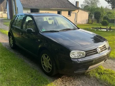 Gebraucht VW Golf IV 101 PS (74 kW) 1999 Schwarz Kleinwagen