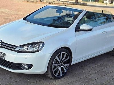Weiß Gebraucht 2015 VW Golf Cabriolet Exclusive Cabrio | 14.400 € (Etwas zu teuer)