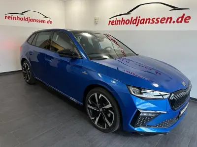 Neu Skoda Scala Monte Carlo 150 PS (110 kW) 2026 Blau Kleinwagen