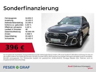 Gebraucht Audi Q5 Business 204 PS (150 kW) 2023 Schwarz SUV