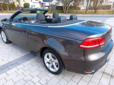 Gebraucht VW Eos 140 PS (102 kW) 2011 Black oak brown metallic Cabrio