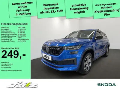 Gebraucht Skoda Kodiaq SportLine 200 PS (147 kW) 2022 Blau SUV