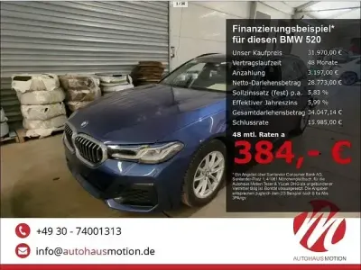 Second-hand BMW 520 M Sport 190 CP (139 kW) 2021 Albastru Break