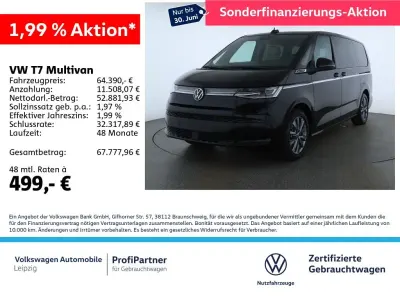 Gebraucht VW Multivan Style 245 PS (180 kW) 2025 Schwarz Van / Kleinbus